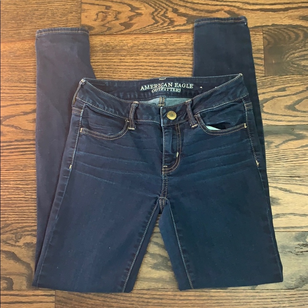American Eagle Dark Wash Skinny Jeans
